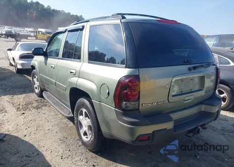 2004 Chevrolet Trailblazer Lt из США, поврежденный, VIN 1GNDS13S242207313